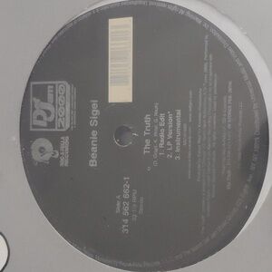 Beanie Sigel The Truth Who Want What 2000 Original Pressing Factory Sealed 12in